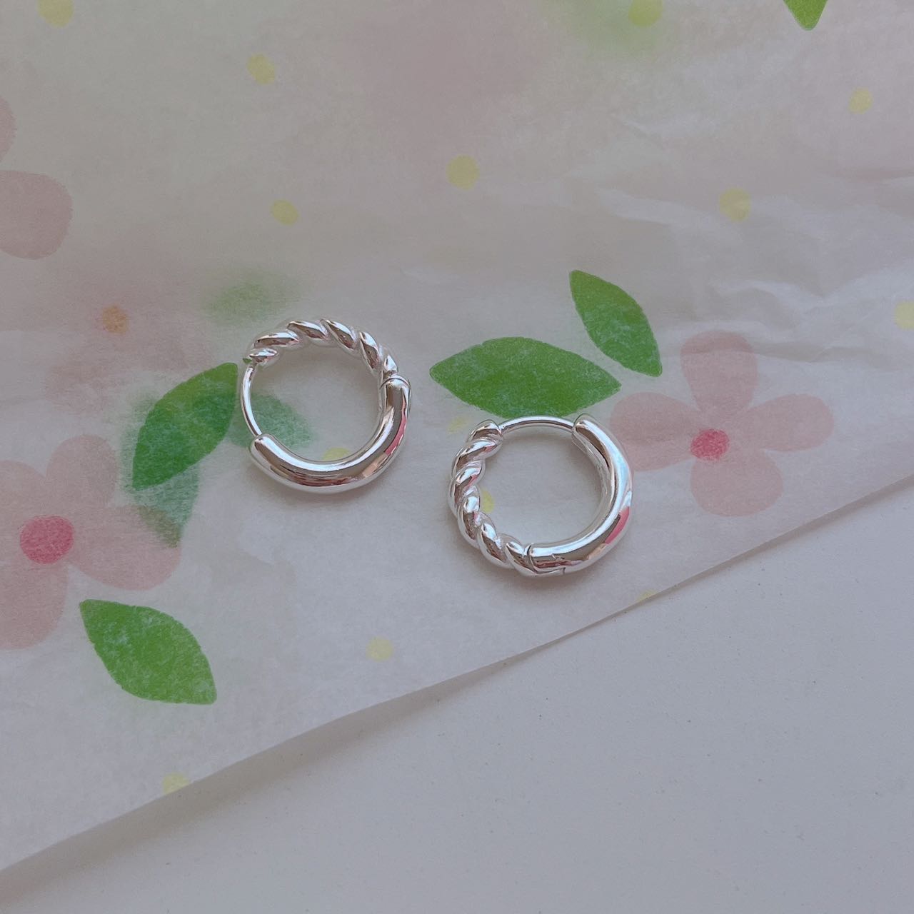 S925 Basic Hoop Earring/ Pair