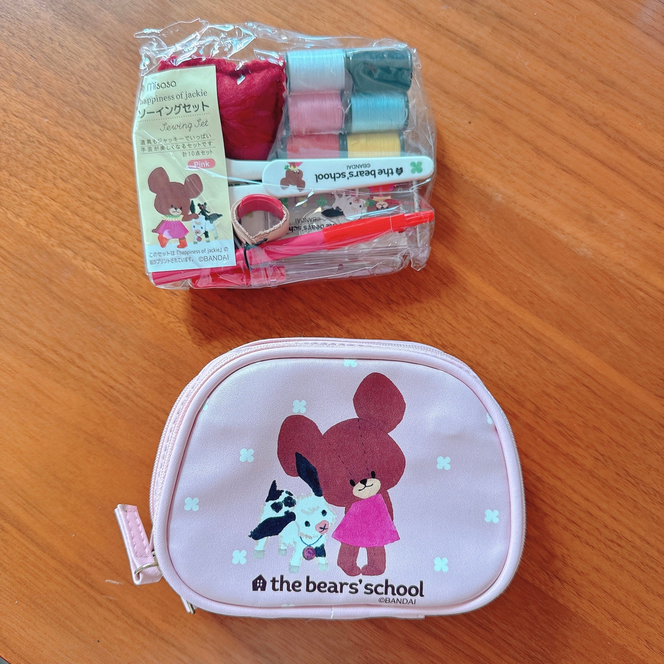 In Stock｜School Bear Sewing Kit 现货 日本上学熊针线包