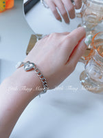 Load image into Gallery viewer, Pearl &amp; Silver Mix Love Bracelet
