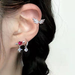 Load image into Gallery viewer, K-Pop Girls Stage Ballback Ear Studs/ Single
