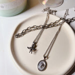 Load image into Gallery viewer, Silver Angel Necklace
