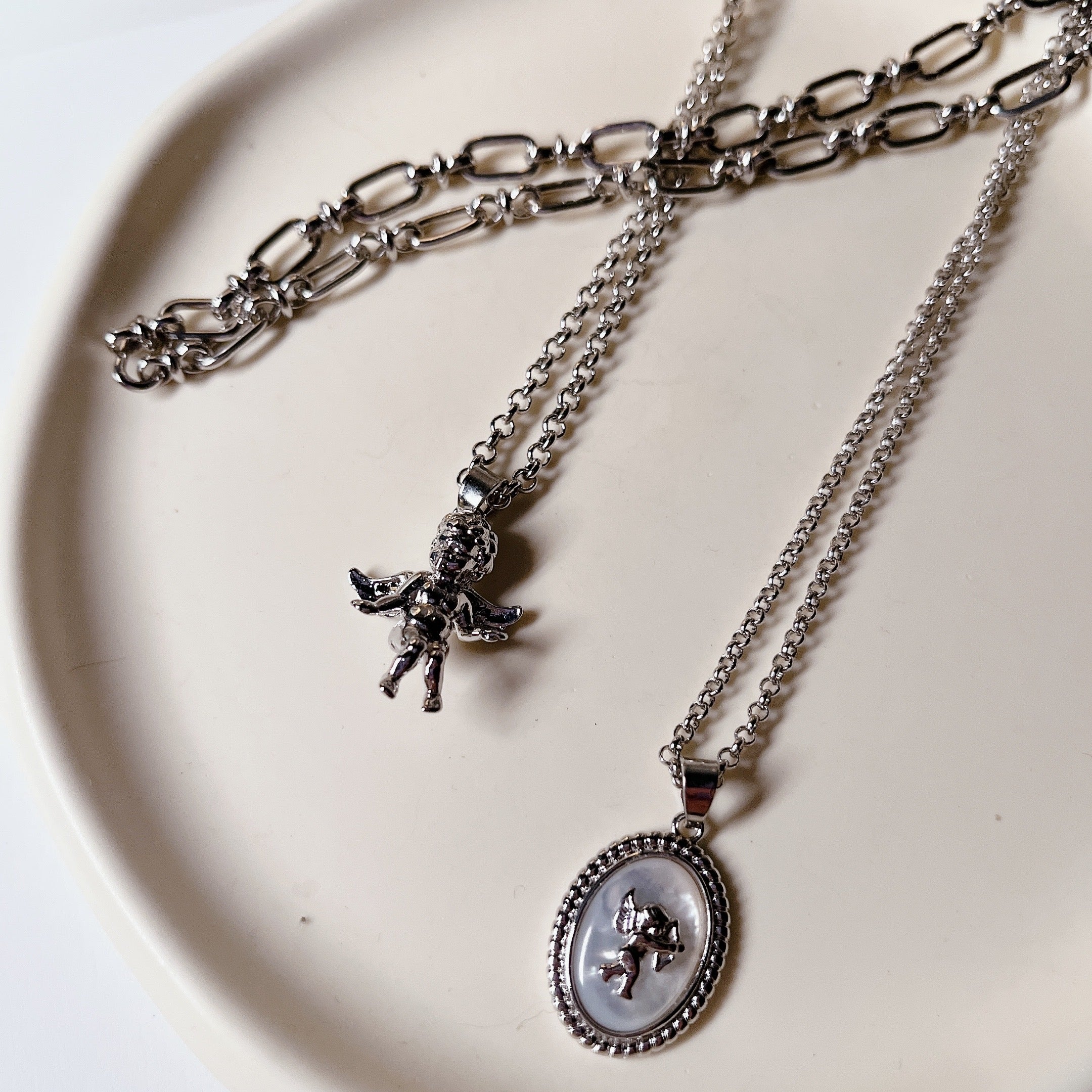 Silver Angel Necklace