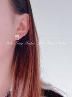 Load image into Gallery viewer, Gold &amp; Silver Mix Ear Studs/ Pair
