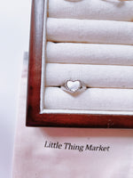 Load image into Gallery viewer, Shell Love Heart Rings
