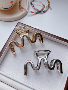 Gold/ Silver Metal Hair Claws