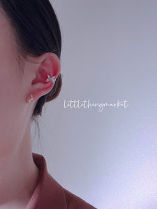 Butterfly Gold Ear Clip/ Single