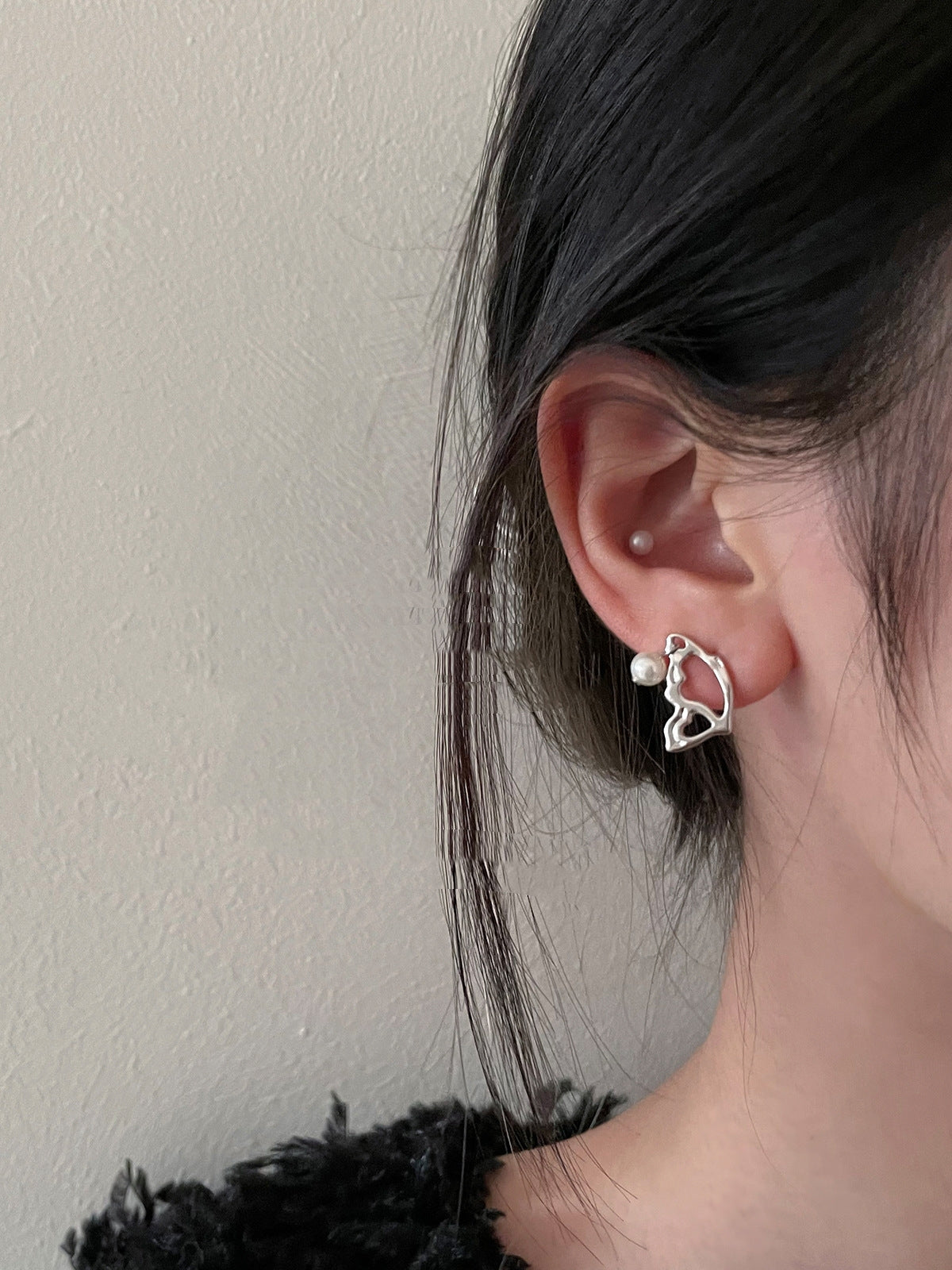 Butterfly Ear Studs/ Pair