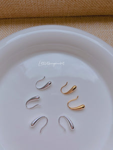 Bean Sprouts 925 Silver Earring/ Pair