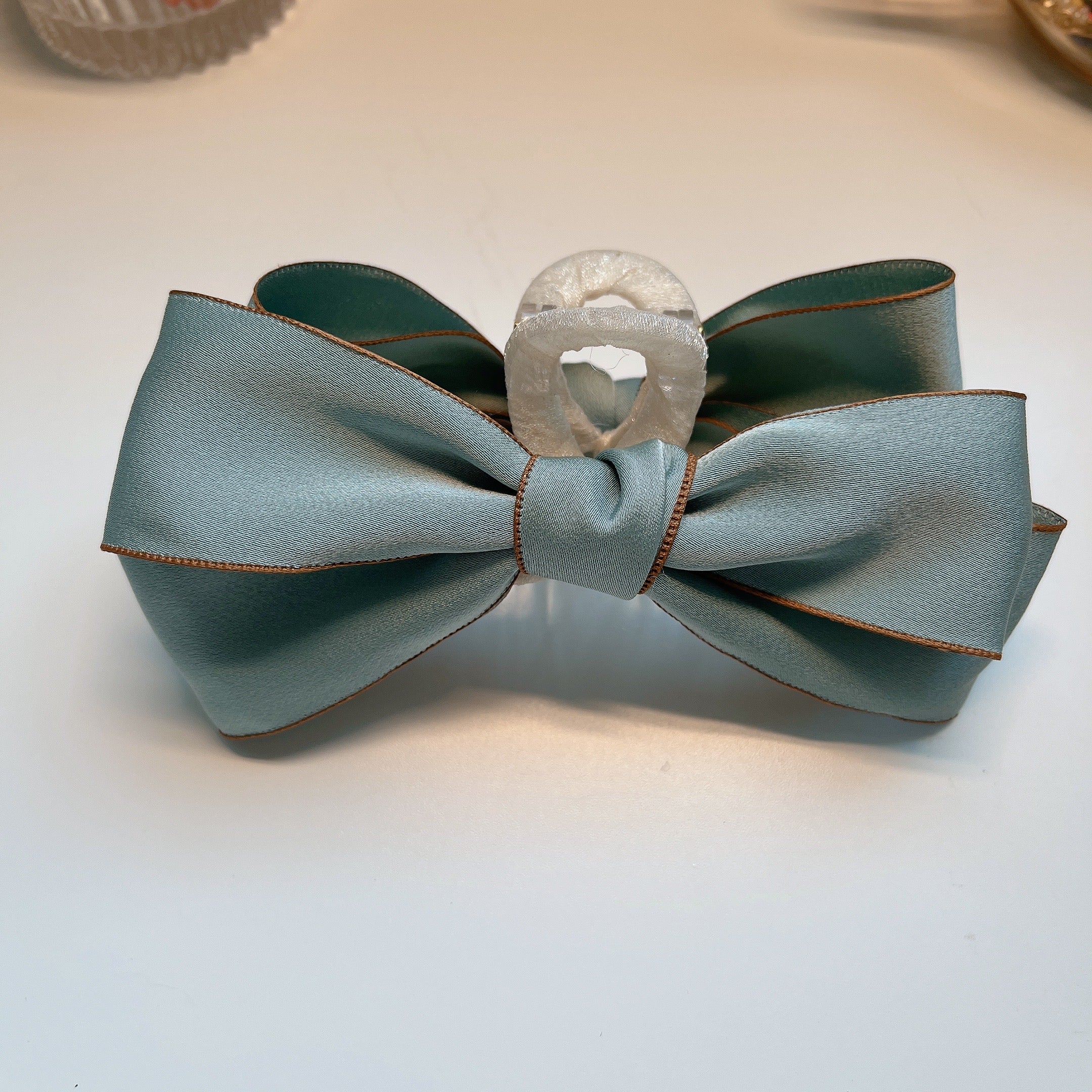 Satin Bow Hair Claws