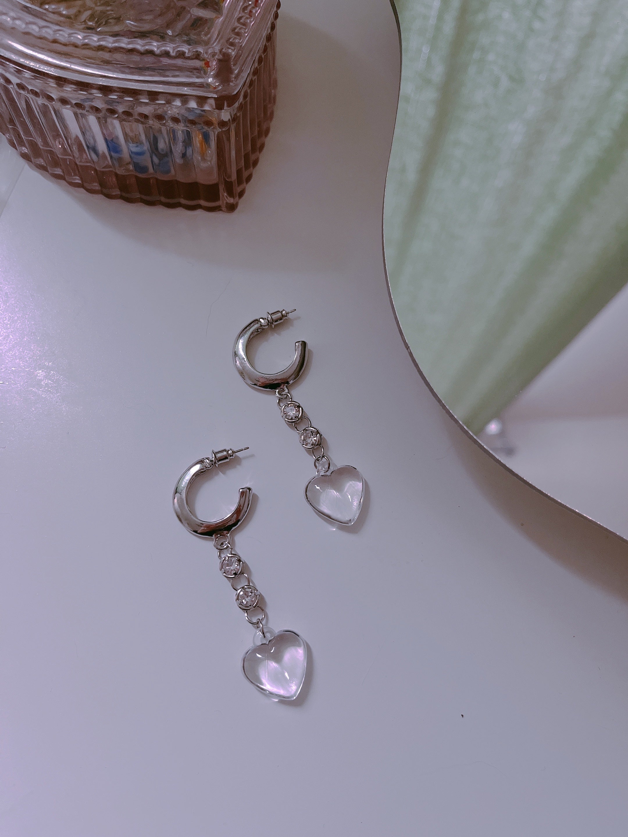 Love Drop Earring/ Pair