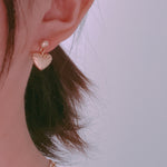 Load image into Gallery viewer, Strip Gold Earring/ Pair
