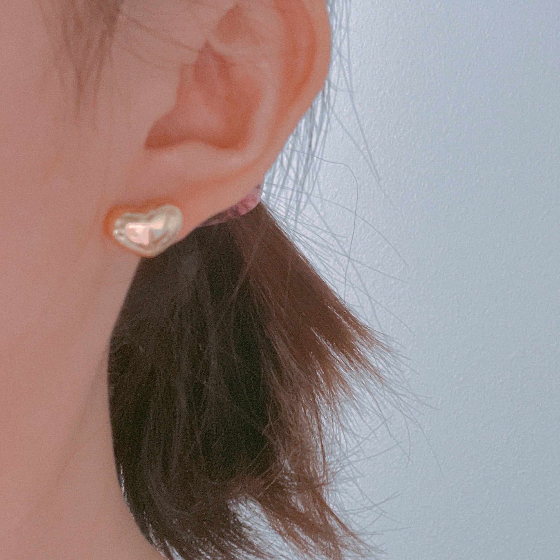 Love Gold Earring/ Pair