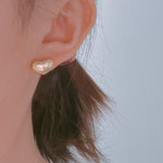 Load image into Gallery viewer, Love Gold Earring/ Pair
