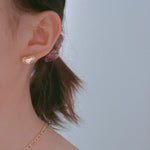 Load image into Gallery viewer, Love Gold Earring/ Pair
