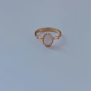 S925 Opal Stone Ring