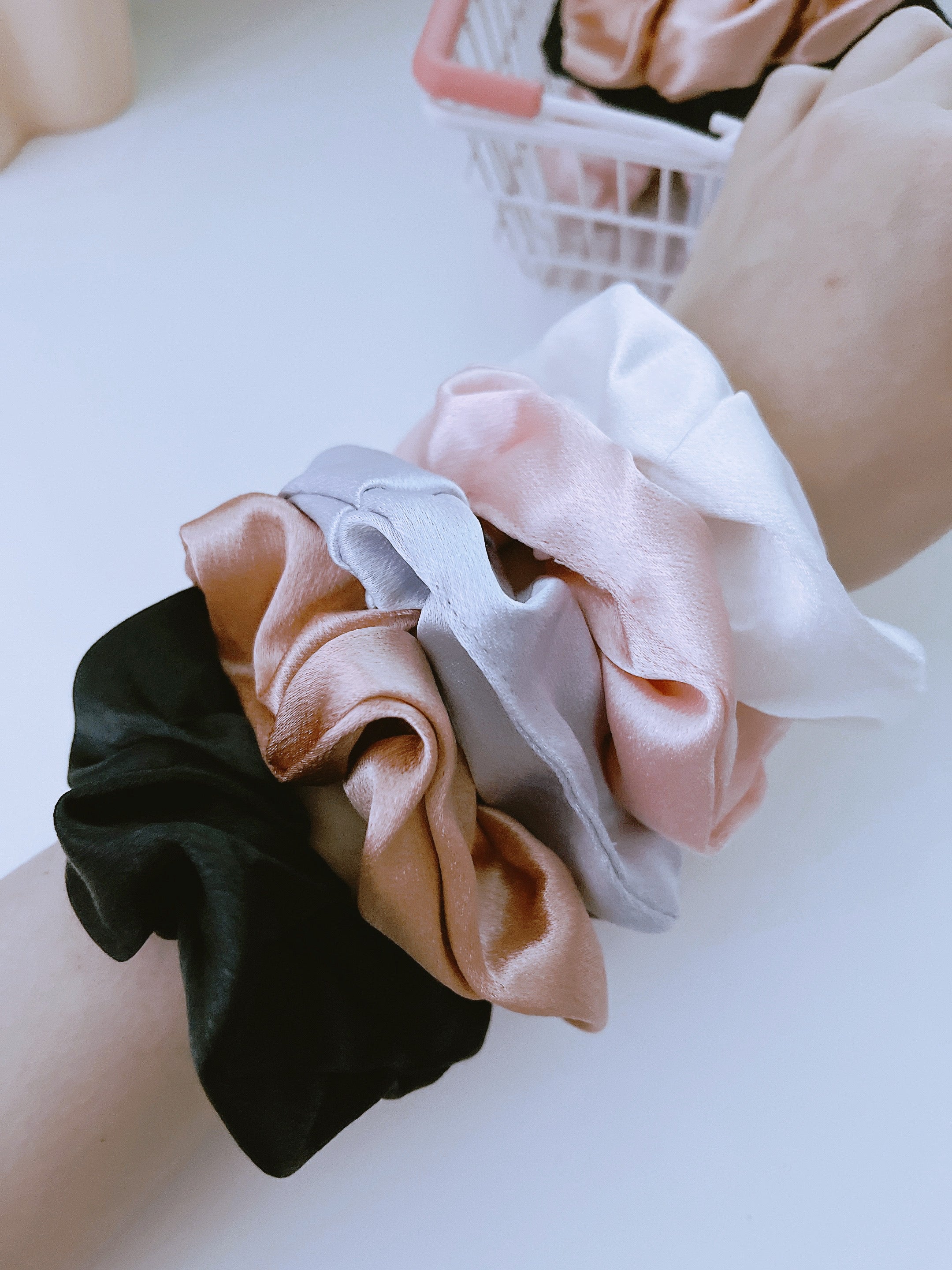 Silk Scrunchies