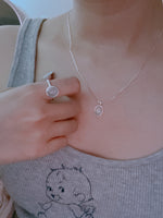 Load image into Gallery viewer, River Stone S925 Necklace &amp; Ring
