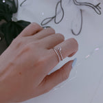 Load image into Gallery viewer, S925 Rose Ring
