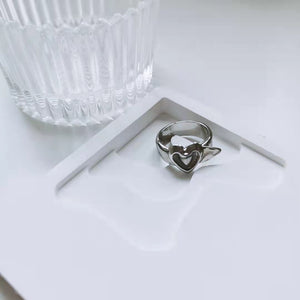 Heart Belt Ring