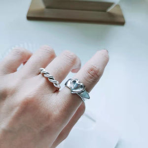 Heart Belt Ring