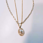 Load image into Gallery viewer, Gold Angel Necklace
