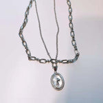 Load image into Gallery viewer, Silver Angel Necklace
