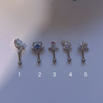 Load image into Gallery viewer, S925 Zircon Ear Studs/ Single
