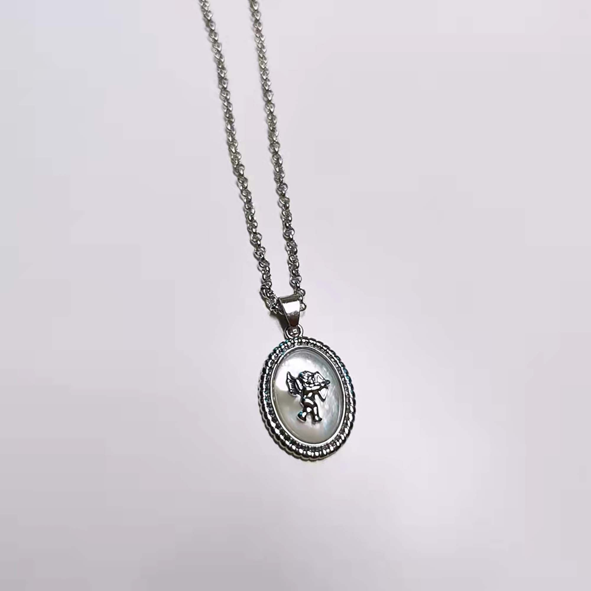 Silver Angel Necklace