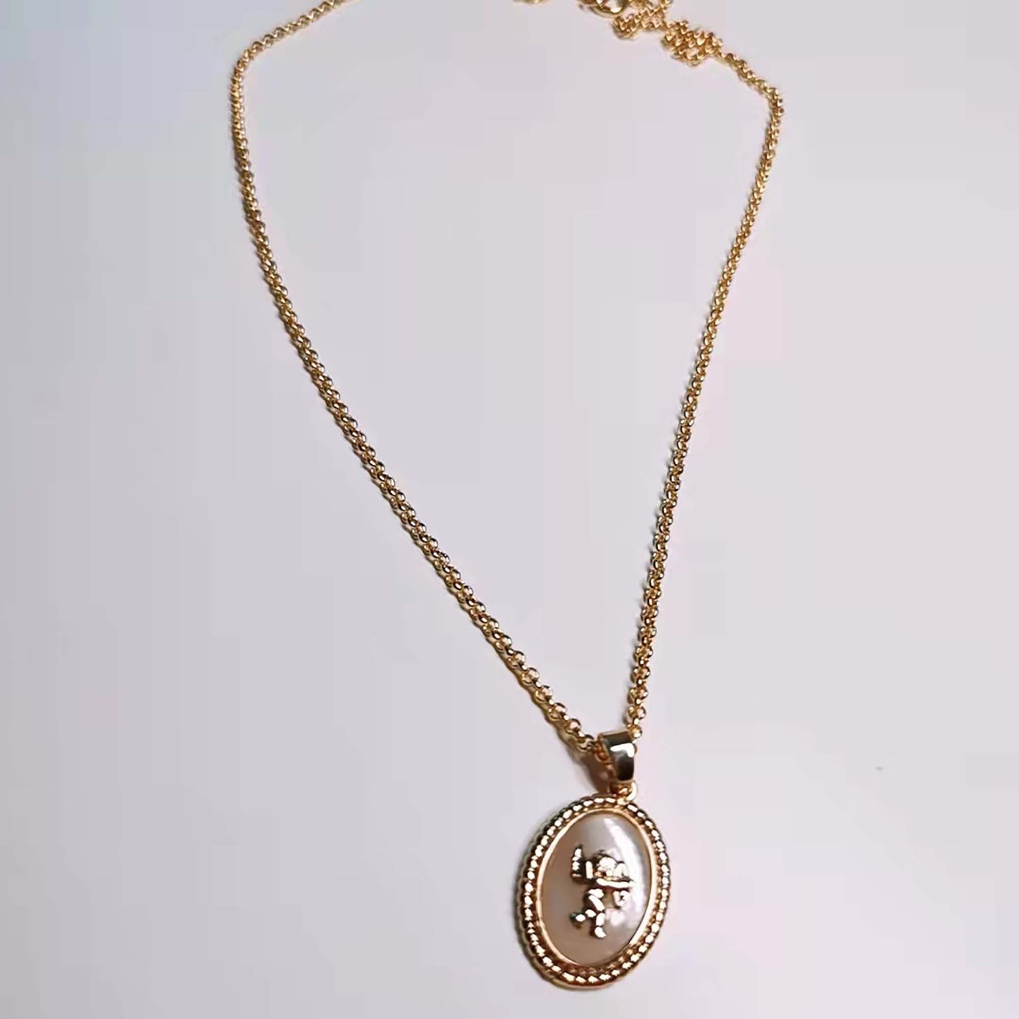 Gold Angel Necklace