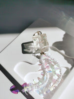 Load image into Gallery viewer, Ghost Crystal Resin Sequins and Pearl Drop Earring/ Single Sell
