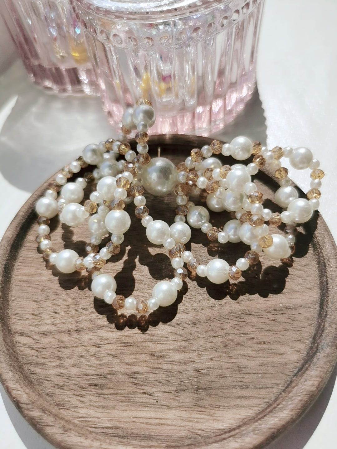 Pearl Bowknot Earring/ Single