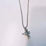 Load image into Gallery viewer, Silver Angel Necklace
