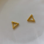 Load image into Gallery viewer, S925 Triangle hoop Earring/ Pair
