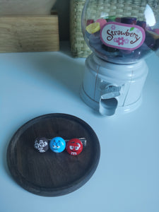 M&M Chocolate Bean Hair Bin [only 1 each style]